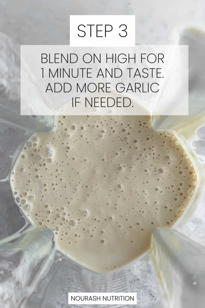 how to make dairy-free Alfredo sauce step 3