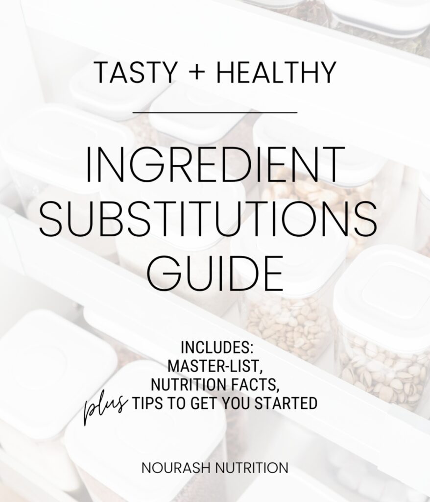 healthy eating guide ingredient prep guide