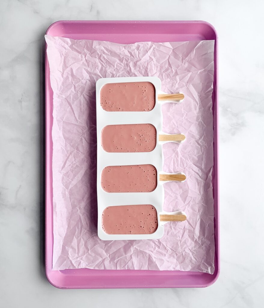 healthy cauliflower smoothie creamsicles