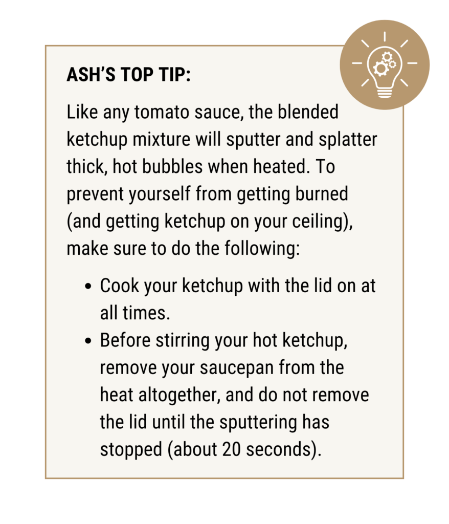 infographic of Ash's top tip